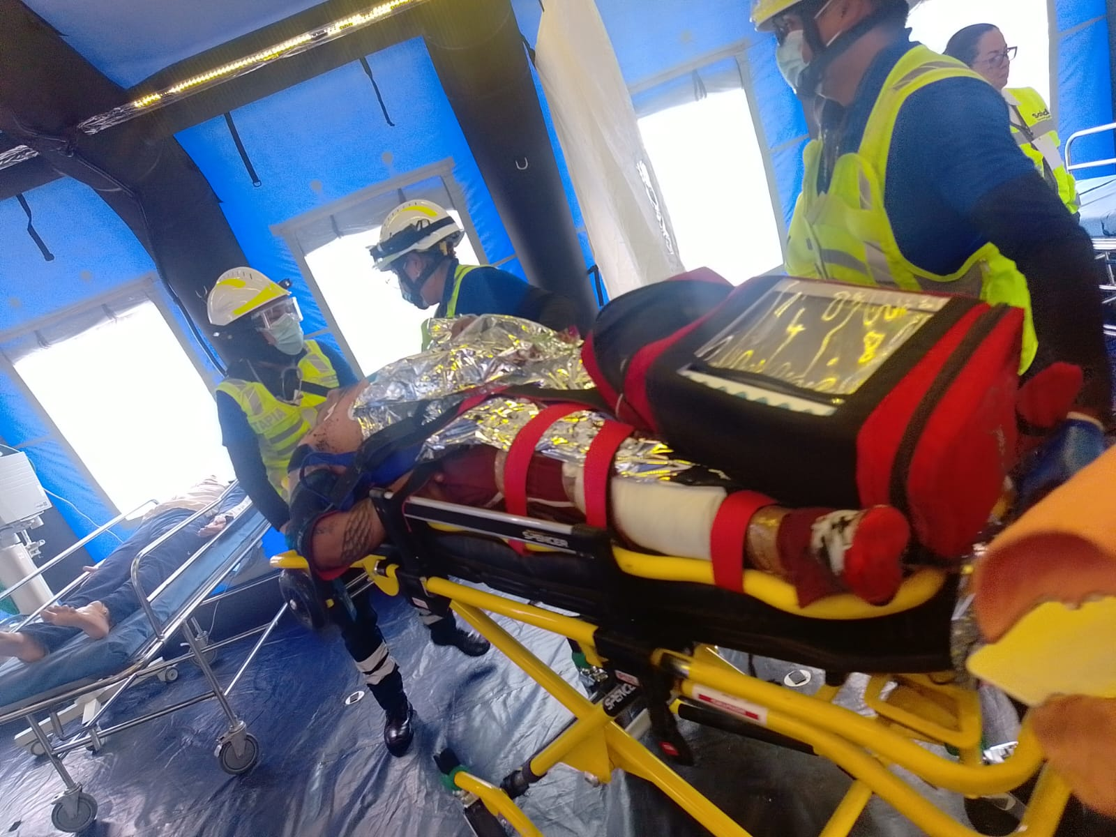Equipo de Medic's en servicio