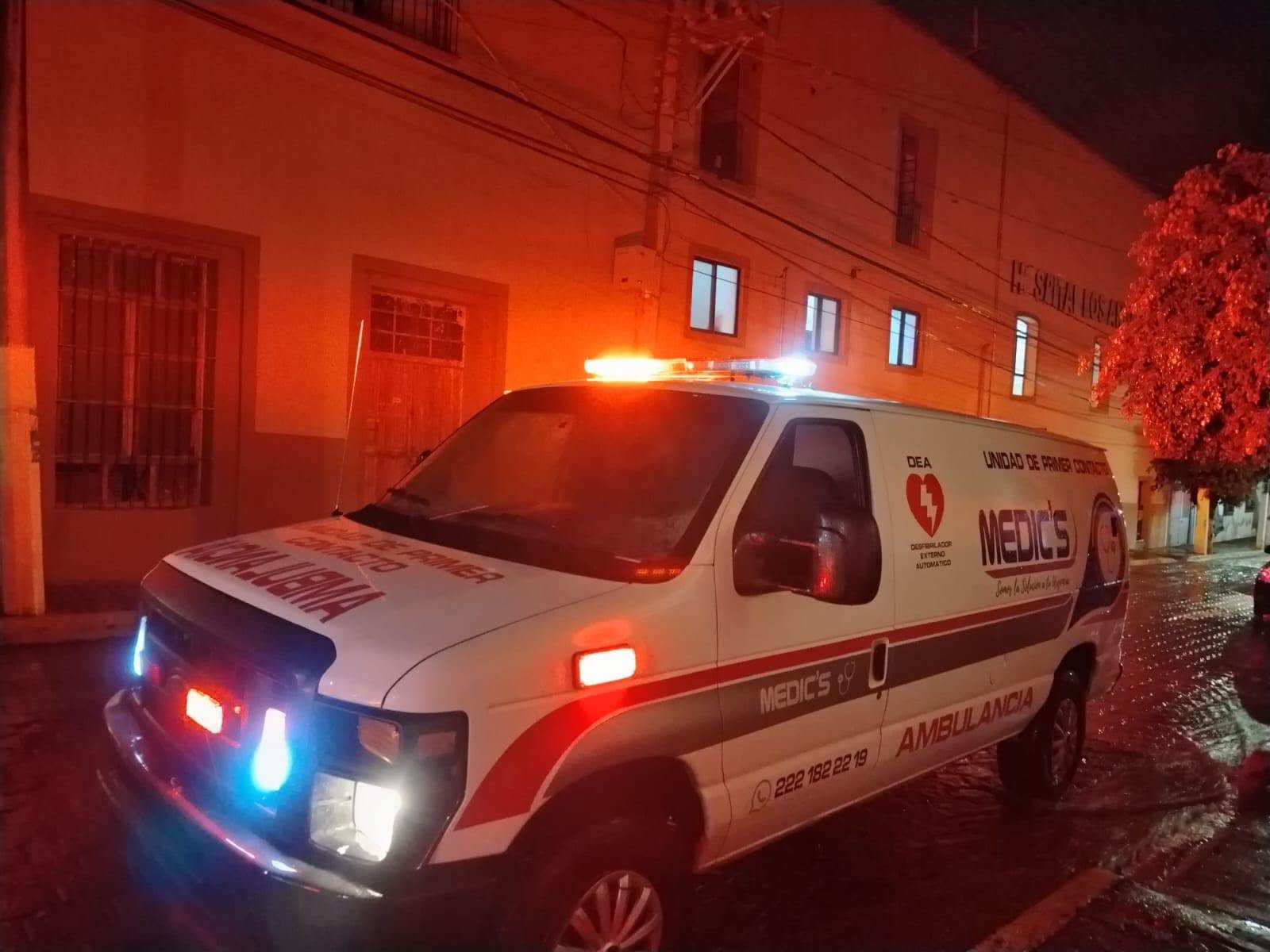 Unidad de Medic's en operativo